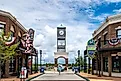 Shopping plaza in Foley, Alabama.