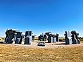 Carhenge sculpture in Alliance, Nebraska.