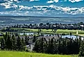 Overlooking Cochrane, Alberta, Canada. Image credit Ramon Cliff via Shutterstock