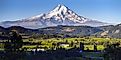 Mt. Hood from Panorama Point in Hood River, Oregon.