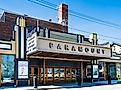 Paramount Theatre's grand marquee in Middletown, NY. Editorial credit: Brian Logan Photography / Shutterstock.com