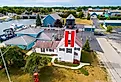 Cheboygan Michigan Front Range Light lighthouse tower. Image credit Dennis MacDonald via Shutterstock