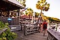 People enjoying time on vacation in Murrells Inlet, South Carolina