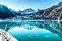 Glacier Bay National Park and Preserve in Alaska is one of the country's largest. The majority of the country's largest parks are located in Alaska.
