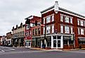 Downtown street in Culpeper, Virginia. Image credit refrina via Shutterstock