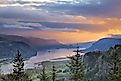 The Columbia River in Oregon