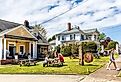 Bakery and cafe in downtown Fort Mill, South Carolina. Image credit J. Michael Jones via Shutterstock.com