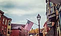 Shops along main street, Galena, Illinois