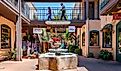 The courtyard of El Paseo de Sonoma, off the historic plaza in Sonoma, California. Image credit Apostolis Giontzis via Shutterstock