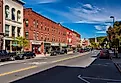 Main street of Montpelier in Vermont, via BackyardProduction / iStock.com