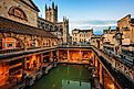 Roman Baths in Bath, England