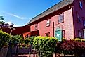 Constructed in 1673 by English immigrant Francis Brindley, Newport's historic White Horse Tavern is believed to be the oldest tavern building in the U.S. Editorial credit: George Wirt / Shutterstock.com