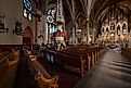 Detroit, Michigan -USA- February 6, 2024:  Sweetest Heart of Mary Roman Catholic Church of Detroit. Editorial Photo Credit: J.A. Dunbar Shutterstock. 