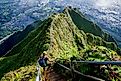 Stairway to Heaven, Haiku Stairs, Hawaii, Oahu, United States