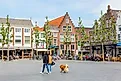 Square in the city center of Goes, Netherlands. Editorial credit: Christian Mueller / Shutterstock.com