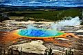 Grand Prismatic Pool at Yellowstone National Park