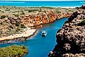 Yardie Creek Gorge near Exmouth, Australia.