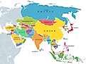 Map of Asia