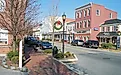 Downtown Milford, Delaware.
