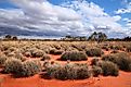 The Great Victoria Desert, in Australia. 