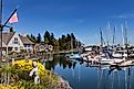 A pier at Bainbridge Island, Washington.