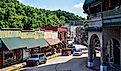 Main Street in Eureka Springs, Arkansas. Image credit: Rachael Martin / Shutterstock.com.