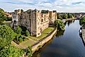 The River Trent flowing past Nottingham in England.