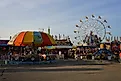 Summer sunsets at Fond du Lac County Fair. Editorial credit: Aaron of L.A. Photography / Shutterstock.com