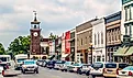 A view looking down Front Street in Georgetown, South Carolina. Image credit: Andrew F. Kazmierski / Shutterstock.com.