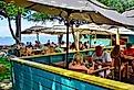 Aloha Mixed Plate is a popular beachside barbecue restaurant in Lahaina, on Maui. Image credit EQRoy via Shutterstock