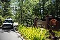 Congaree National Park entrance in South Carolina. Image credit Cavan-Images via Shutterstock