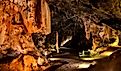 Inside Kentucky's Mammoth Cave.
