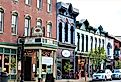 Downtown street in Millersburg, Ohio. Image credit Madison Muskopf via Shutterstock