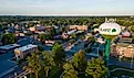 Overlooking downtown Clare, Michigan. Image credit Matthew G Eddy via Shutterstock.
