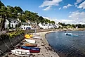 Plockton village in the Highlands, Scotland.