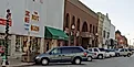 South Side of Courthouse Square in Taylorville, Illinois. Image credit: Randy von Liskii via Flickr.com.