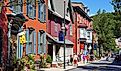 Downtown street in Jim Thorpe, Pennsylvania. Image credit EQRoy via Shutterstock.com
