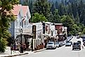 Broad Street, Nevada City Downtown Historic District. Image Credit: Frank Schulenburg via Wikimedia Commons.