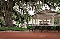 A gazebo in the town square of Bainbridge, Georgia.