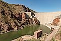 Theodore Roosevelt Dam in Arizona.