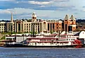 Covington's Ohio River waterfront, Kentucky. Image credit George Wirt via Shutterstock