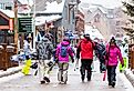 Downtown Keystone, Colorado, during a snow storm. Image Credit Arina P Habich via Shutterstock.