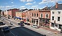 Historic Water Street in Hallowell, Maine. Image credit Joseph Sohm via Shutterstock