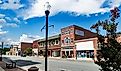 Rustic buildings along the main street in Pocomoke City, Maryland. Editorial credit: Kosoff / Shutterstock.com