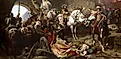 Siege of Buda where the Holy League recaptured Buda, now part of Germany, from the Ottomans. Illustration by: Benczúr Gyula.