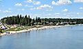 Kinosoo Beach in Cold Lake, Alberta. By Wolfmum - Own work, CC BY-SA 4.0, https://commons.wikimedia.org/w/index.php?curid=78832188