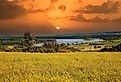 Fort Abraham Lincoln State Park, south of Mandan, North Dakota.