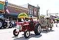 Tulip Time Festival along with tractor rides are some of the attractions in Pella, Iowa. Image credit Rexjaymes via Shutterstock
