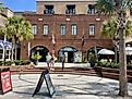 The front exterior of the French Quarter Inn and Shop in Charleston, South Carolina. Image: Jaclyn Vernace - Shutterstock.