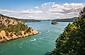 The Deception Pass State Park, Washington's most-visited state park